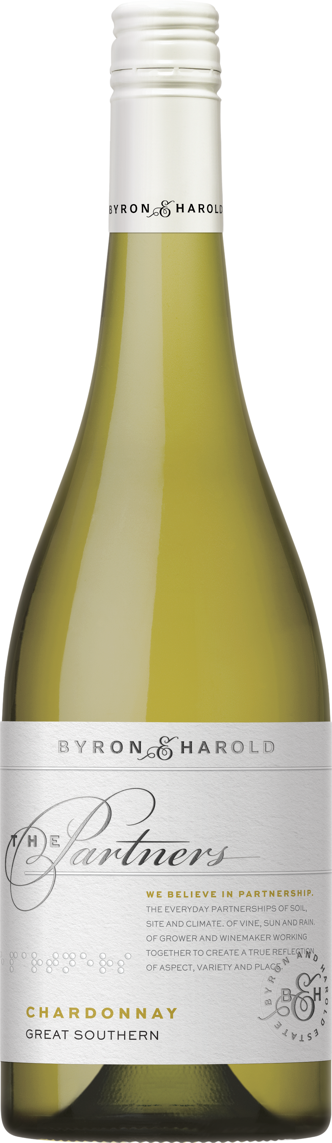 Byron & Harold The Partners Great Southern Chardonnay 2021 Great Southern